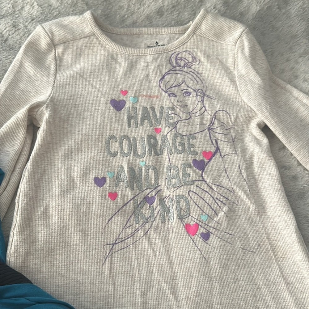 Bundle of girls long sleeve shirts - Picture 7 of 9
